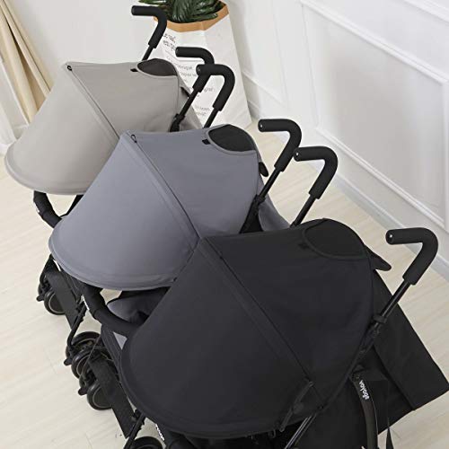 Carrinho De Passeio Para Bebê Park Até 15kgs Preto - Voyage