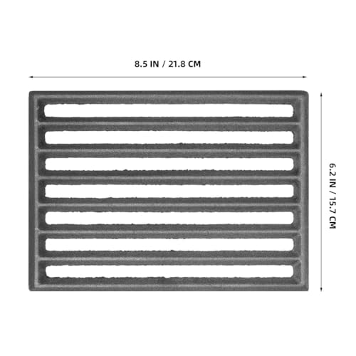Grille de cheminée en fonte robuste pour une combustion haute performance - 3