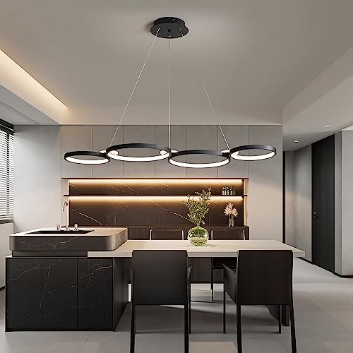 Éclairage de pendentif dimmable et suspension créative pour salle à manger