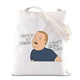 Cartoon Quote Gift TV Series Fans Cosmetic Bag Cartoon Tote Bag Tv Show Character Inspired Gift (My Purse tote)