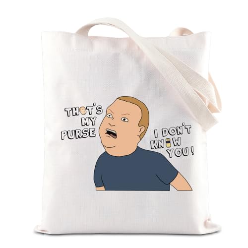 Cartoon Quote Gift TV Series Fans Cosmetic Bag Cartoon Tote Bag Tv Show Character Inspired Gift (My Purse tote)
