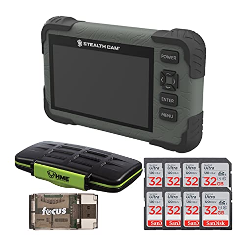 Visualiseur de carte SD Stealth Cam tactile HD pour contrôler vos caméras sans PC