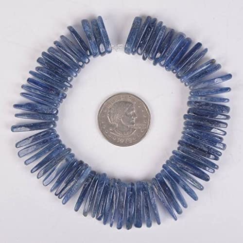 Blue Kyanite chips sticks pour vos ateliers créatifs et colliers bohèmes