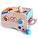 bodolo 3 in 1 Wooden Educational Set Pounding Bench Toys with Slide Out Xylophone and Shape Matching Blocks for Kids Baby Toddlers 1 2 3 Year Old…