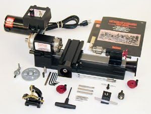 Sherline 4000B - CNC-ready 3.5" x 8" Lathe Package