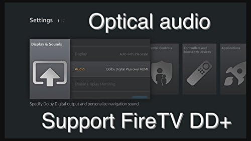 ViewHD HDMI Audio Extractor | Toslink Optical Digital Audio Output | Analog RCA L/R Stereo Output | HDMI v1.3 1080P 3D | Model: VHD-H2HSAs