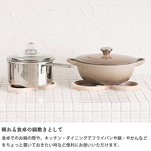 Amazon | majamoo (マヤムー) 白樺のポットスタンド M/Lセット