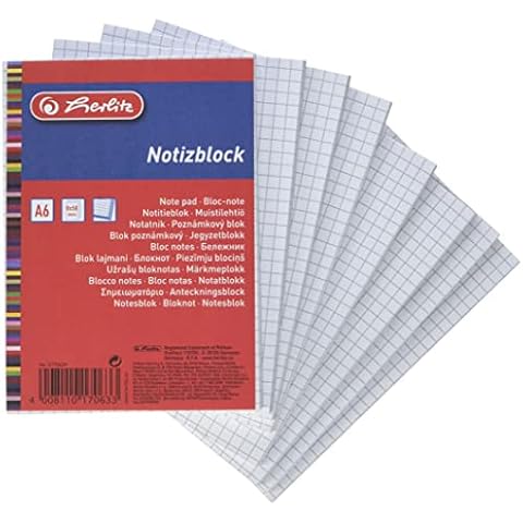 Bloc-notes A6 Herlitz Cover