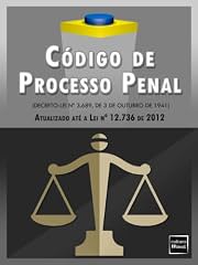 Capa de Código de Processo Penal (atualizado até a Lei nº 12.736 de 2012)