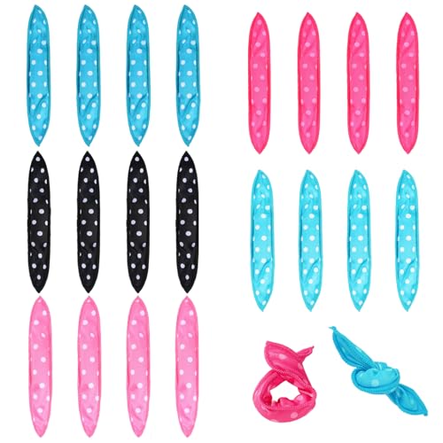 Capelli Rulli Spugna Flessibile Capelli Cuscino Morbido Bigodini DIY Spugna Styling Tools Bigodini, Bastoni per Capelli Mossi, Ricci, Ondulati 5 Colori 20 Pezzi