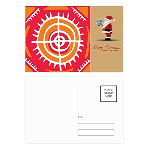 Cartes postales civilisation antique Mexique et Père Noël Target Totems x20