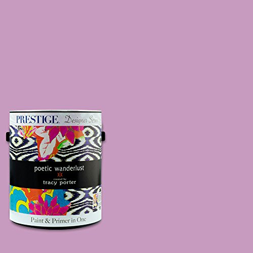 Poetic Wanderlust by Tracy Porter, Mulberry Collection, Interior Paint and Primer in One, 1-Gallon, Eggshell, Tickled