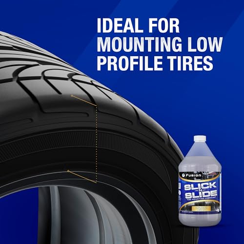 Slick-n-Slide - Tire Lube for Changing Tires, Tire Mounting Lube | Universal Lube for Car, Truck, Bike, Tractor | Tire Bead Sealer, Tire Slime Sealant, Bike Tire Sealant | Wheel Tools (1 Gallon) - Thumbnail 6
