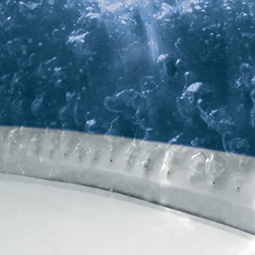 Intex 28449Ep Purespa Plus 4 Person Portable Inflatable Square Hot Tub Spa With 170 Bubble Jets And Built In Heater Pump, Greystone #TOP6