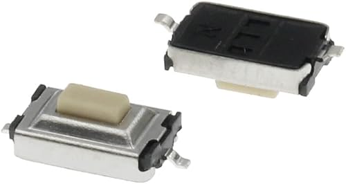 Miniatura 3 de GATSUN Micro Switch 100PCS Touch Micro Switch 3 * 6 * 2.5mm SMD White Button Head 3x6x2.5