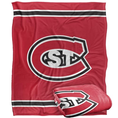 LOGOVISION St Cloud State University Blanket, 60x80 Primary Logo SilkyTouchBlanket