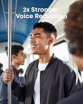 Soundcore Liberty 5 by Anker, Noise-Cancelling Wireless Earbuds with P30i True Wireless Earbuds,2X Stronger Voice Reduction, Real-Time Adaptive Noise Cancellation, Fast Charging, Dolby Audio