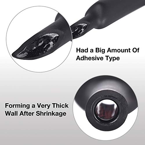 Xhf 1-1/4 Inch (30Mm) 3:1 Waterproof Heat Shrink Tubing Marine Grade Wire Cable Adhesive Lined Tube Insulation Seal Against Moisture Corrosion And Air Leakage, 4 Ft Red #TOP1