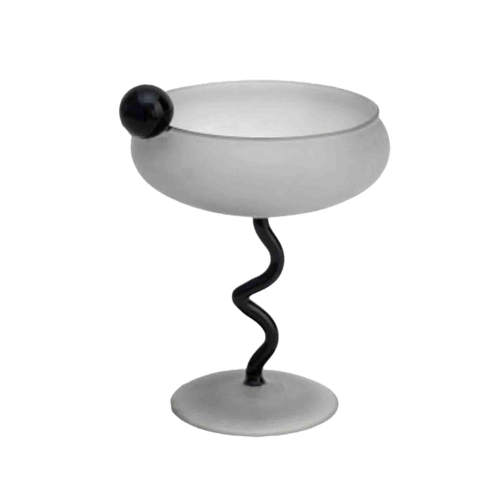 Wine Glass Ins Jelly Beans Twist Goblet Frosted Glass Cup Cereal Bowl Glasses Birthday Gifts Champagne Glass