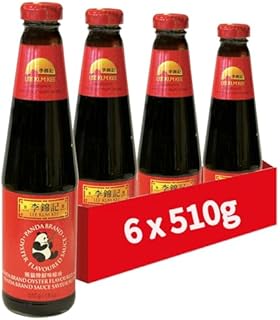 Lee Kum Kee Panda Brand Oyster Sauce, 510 g (Pack of 6)