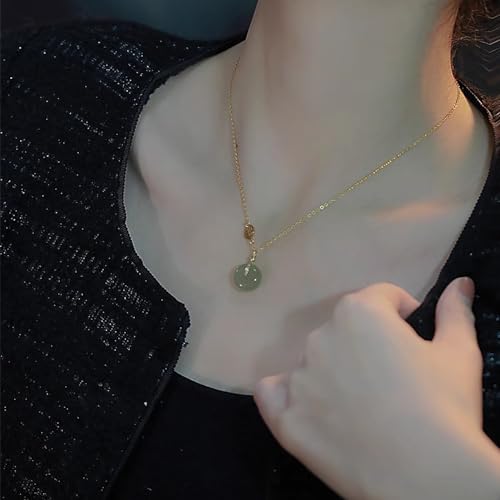 Boucle de paix en jade véritable, le cadeau Feng Shui idéal