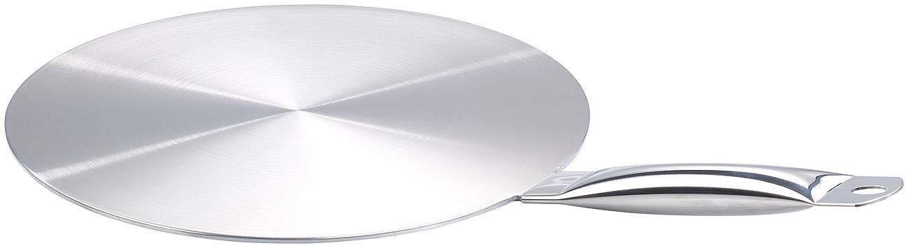 Rosenstein & Söhne Induktionsadapter: 4 Universal-Adapterplatten für Induktions-Kochfelder, Ø 14/20/24/28 cm (Induktionsadapterplatte, Adapterplatte für Induktionsherd, Fondue)