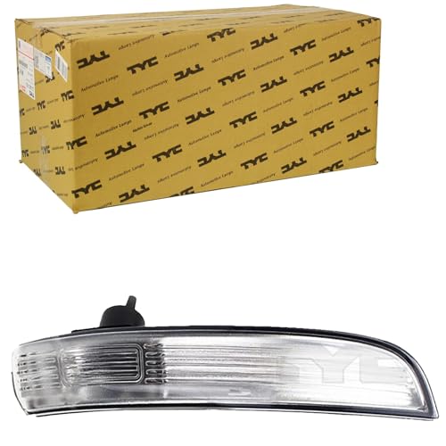 Clignotant de rétroviseur gauche TYC 310-0204-3 pour réparer un feu cassé