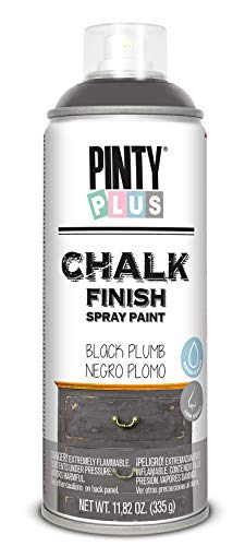 Pintura en spray PINTYPLUS CHALK 520cc CK799 Negro Plomo