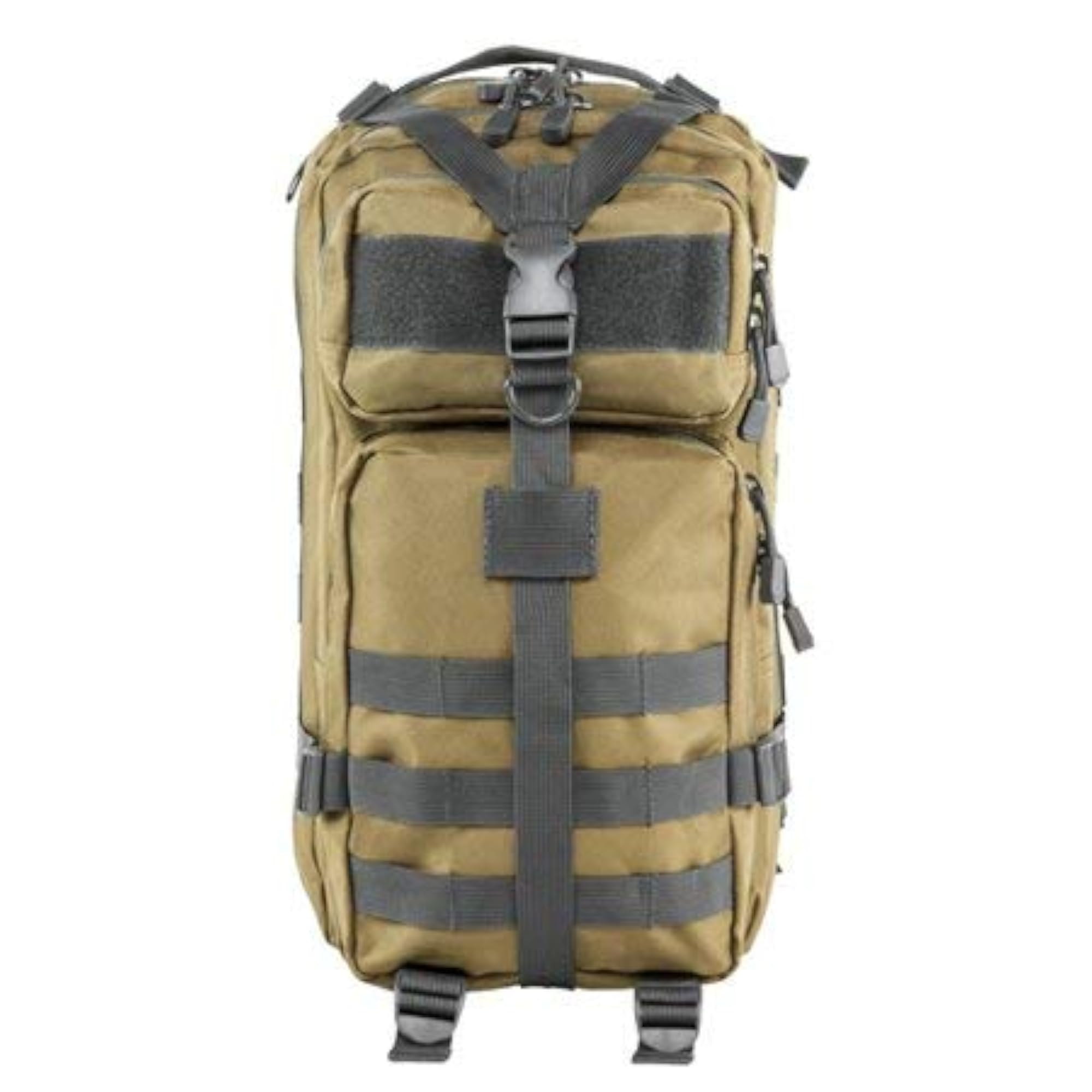 Small Backpack Tan with Urban Gray Trim