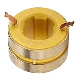 MOPFOL Brass Slip Ring 22mm ID 38mm OD - 2 Way Conductive Collector for 168F Gasoline Generator Motor Parts