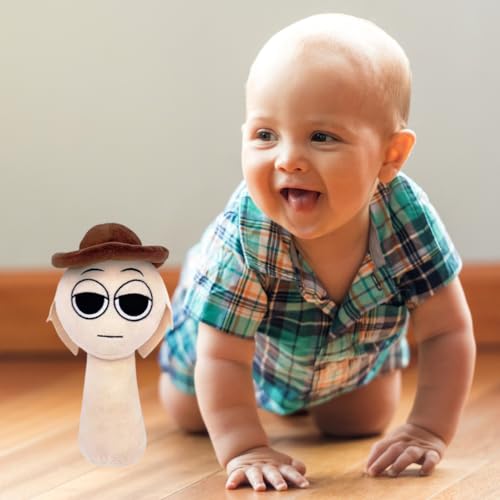 Image of Brown Hat Sprunki Plush Toys
