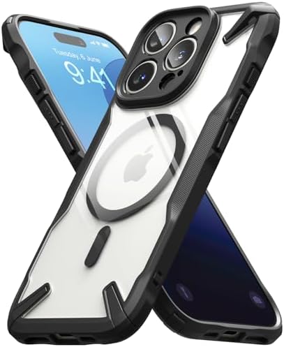 Ringke for iPhone 16 Pro Max Case [Fusion-X Magnetic Black]