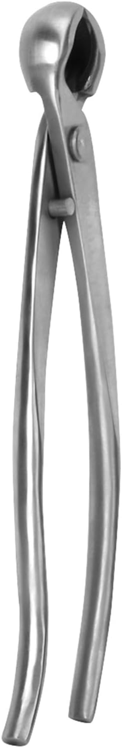 Professional Bonsai Concave Cutter Knob Cutter, 210mm Stainless Steel Pruning Tools for Bonsai Trees, Heavy Duty Gardening Tool Kit with Anti-Rust Coating