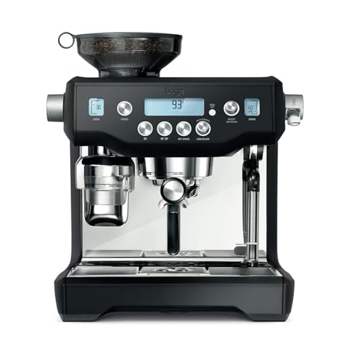 Sage - The Oracle - Cafetera Profesional Con Espumador De Leche Automático, Trufa Negra Sage - The Oracle - Cafetera Profesional Con Espumador De Leche Automático, Trufa Negra