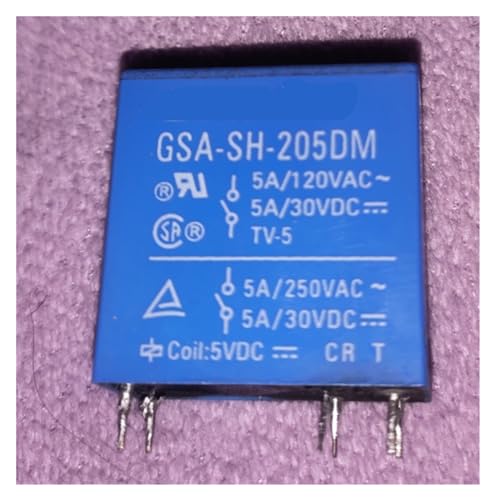 Relais 42F-2A-5V-5A à commutation stable pour carte électronique
