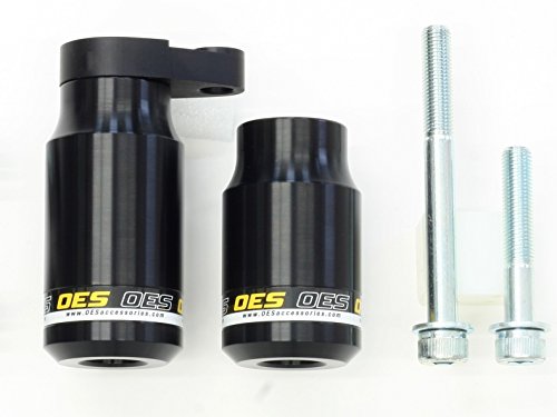 OES Frame Sliders 2005 2006 Kawasaki Ninja ZX6R ZX6RR 636 No Cut (Yellow)