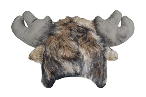 Winter Headwear Plush Faux Fur Toques Animal Theme (Faceless Moose Hat)2