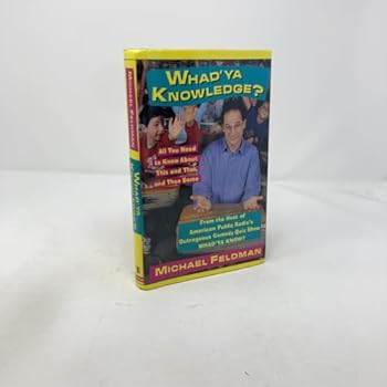 Hardcover Whad'Ya Knowledge? Book