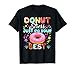 Groovy Donut Stress Just Do Your Best Testing Day Teachers T-Shirt