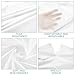 Massage Table Sheets 50pcs - 31'' x 70'' Disposable Bed Sheets, Non-Woven Fabric, White - Ideal for Beauty Salon, Spa, Hospital Post-Operative Care, Travel Temporary Use, Tattoo Studio