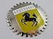 Grille Badge Stuttgart for car Truck Grill Mount German Flag