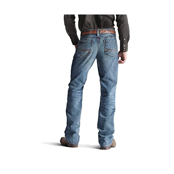 ARIAT Men's M4 Low Rise Boot Cut Jean, Scoundrel, 34x32 - Image 3