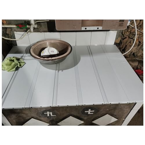 LANRUEU Plegable PVC Cubierta De Bañera, A Prueba Polvo Tablero Aislamiento Baño, 1,2cm Espesor Tapa del Bandejas para para Almacenamiento Lectura(70x180x1.2cm)