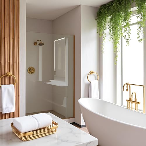 Gold Bar Soap Holder for Shower Wall,Stainless Steel Adhesive Soap Dish for Bathroom,Drill Free Soap Holder Storage Rack Bathroom Soap Dishes