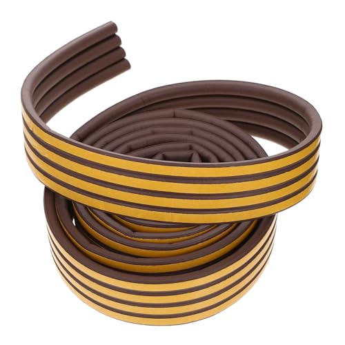 KALLORY Under Door Draft Stopper Seal Strip No Glue Weather Stripping for Doors and Windows Soundproofing and Windproof Design Fits Carpet Tile