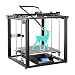 Imprimante 3D Officielle Creality Ender 5 Plus avec BL Touch, Plaque de Verre trempé et écran Couleur Tactile, Grand Volume de Construction 350X350X400mm