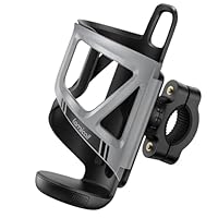 Lamicall Flaschenhalter Fahrrad, Getränkehalter Motorrad - [Tracker-Aufbewahrung] [Für 58-80mm Flaschen] Fahrradflaschenhalterung für Rahmen & Lenker, Trinkflaschenhalter für Fahrrad, MTB, Rennrad