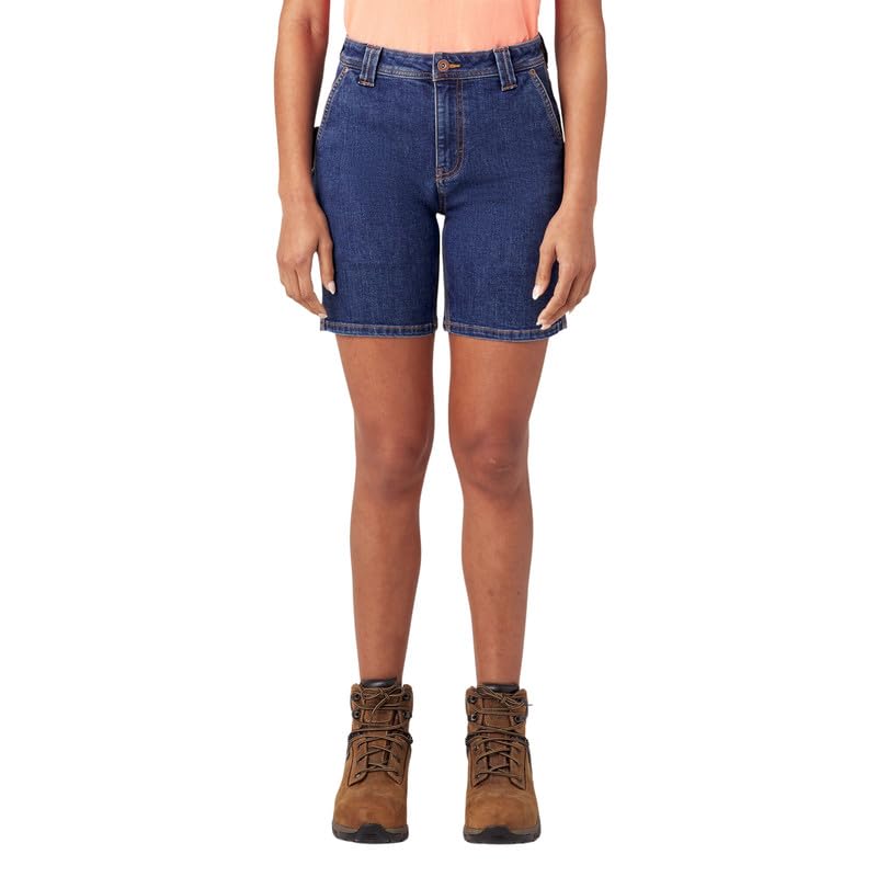 Short de charpentier Dickies jean femme vêtement de travail confortable