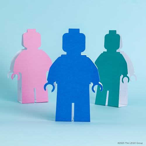 Image of LEGO Minifigure Notecards: 12 Shaped Notecards with Envelopes