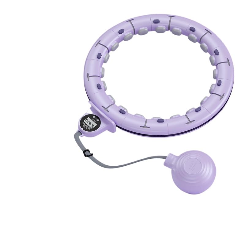 Hula Hoop mit Gewicht Kugel - hoopside pro original (Taille65-110CM Lila)
